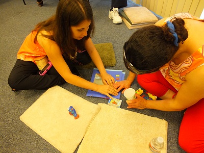 making tactile books at Make it Take it